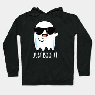 I Boo-lieve Cute Positive Ghost Pun Hoodie